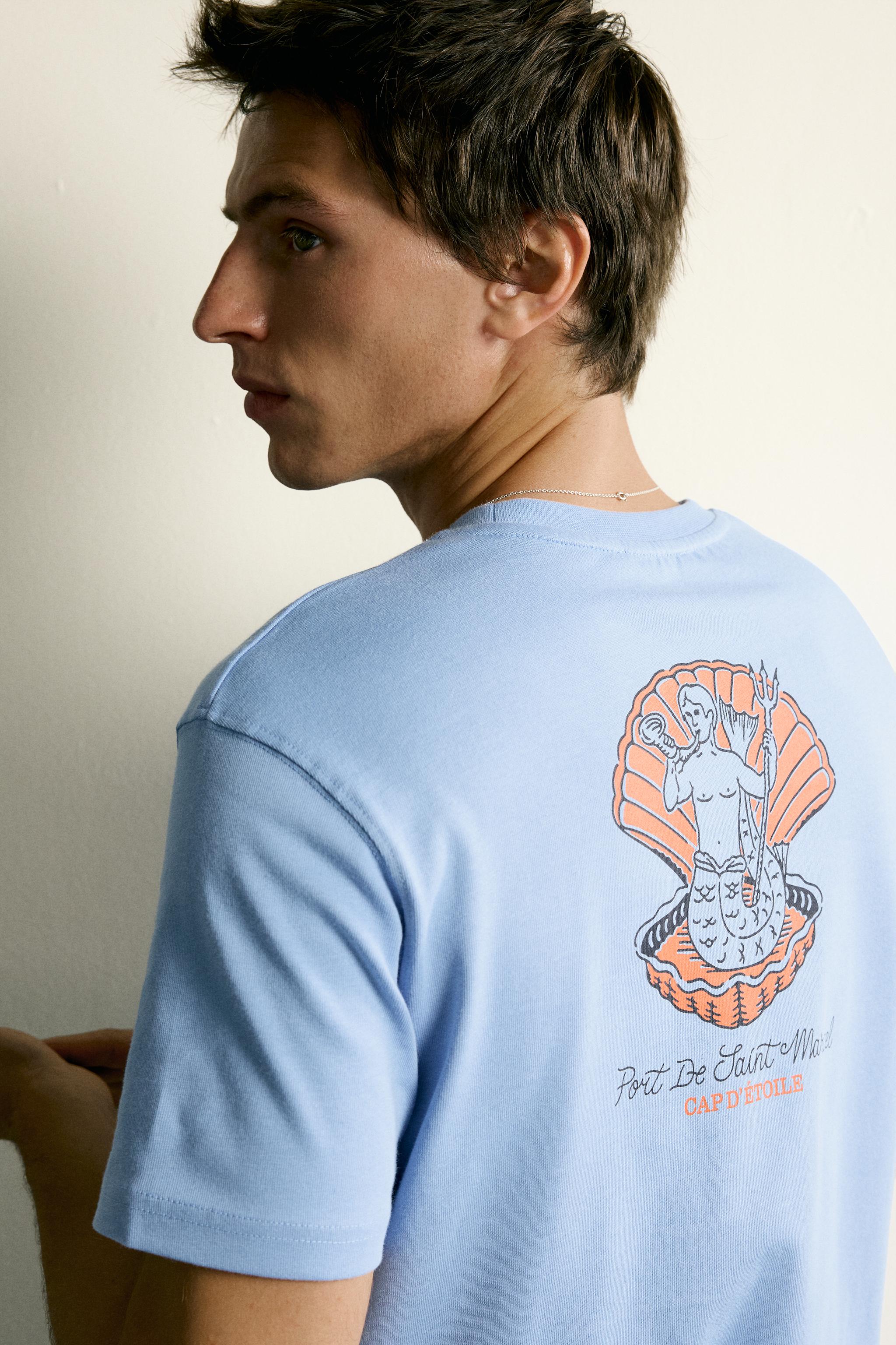 COMBINATION RELAXED FIT T-SHIRT